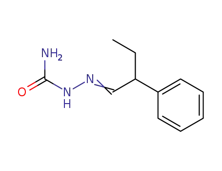 Molecular Structure of 33861-25-5 (2-Phenylbutanal semicarbazone)