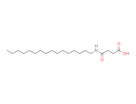 Molecular Structure of 3384-46-1 (4-(hexadecylamino)-4-oxobutanoic acid)