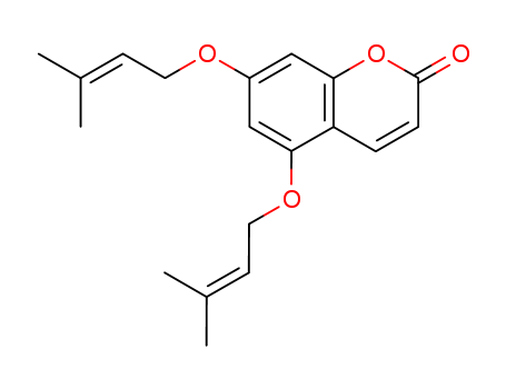 5,7-Bis[(3-methyl-2-butenyl)oxy]-2H-1-benzopyran-2-one