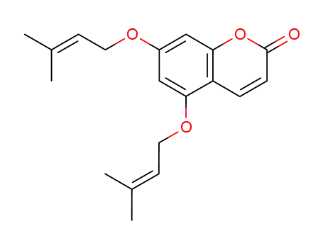 5,7-Bis[(3-methyl-2-butenyl)oxy]-2H-1-benzopyran-2-one