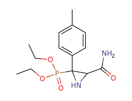 [3-(아미노카르보닐)-2-(4-메틸페닐)아지리딘-2-일]포스폰산 디에틸 에스테르