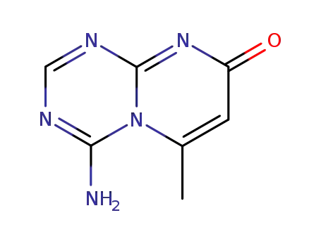 4-amino-6-methyl-8-oxo-8H-pyrimido<1,2-a>-1,3,5-triazine