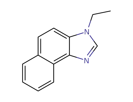 Molecular Structure of 34016-63-2 (3H-Naphth[1,2-d]imidazole,3-ethyl-(8CI,9CI))
