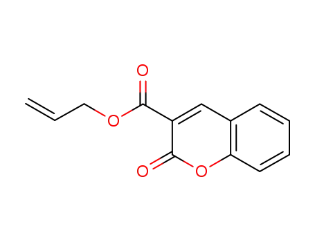 Molecular Structure of 339283-33-9 (allyl 2-oxo-2H-chromene-3-carboxylate)