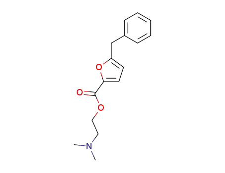5-benzyl-furan-2-carboxylic acid-(2-dimethylamino-ethyl ester)