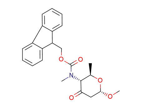 Methyl 2,4,6-trideoxy-4-[(fluoren-9-ylmethoxycarbonyl)methylamino]-α-D-erythro-hexopyranosid-3-ulose