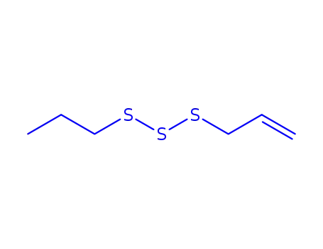 Molecular Structure of 33922-73-5 (2-PROPENYL PROPYL TRISULFIDE)