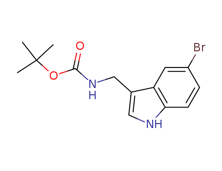 tert-butyl (5-bromo-1H-indol-3-yl)methylcarbamate