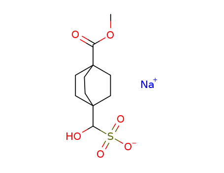 Sodium hydroxy(4-(methoxycarbonyl)bicyclo-[2.2.2]octan-1-yl)methanesulfonate