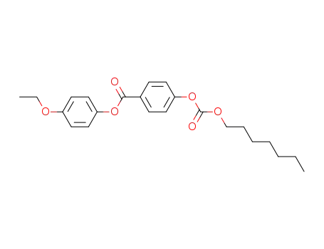 N-헵틸 4-(4'-에톡시페녹시카보닐)페닐카보네이트