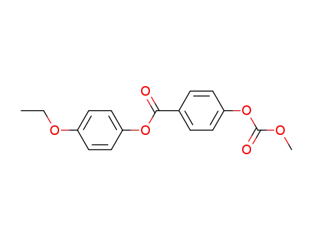 Molecular Structure of 33926-17-9 (METHYL 4-(4'-ETHOXYPHENOXYCARBONYL)PHENYL CARBONATE)