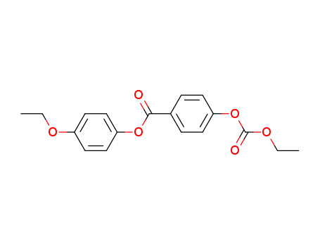 ETHYL 4-(4'-ETHOXYPHENOXYCARBONYL)PHENYL CARBONATE
