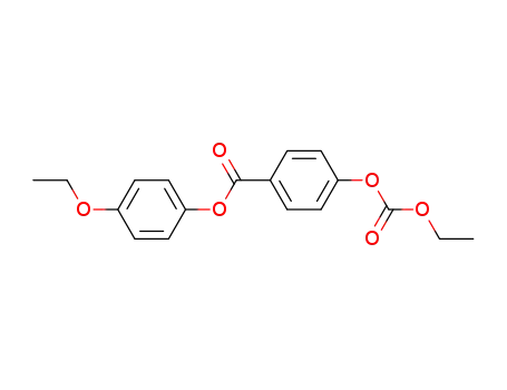 Molecular Structure of 33926-25-9 (ETHYL 4-(4'-ETHOXYPHENOXYCARBONYL)PHENYL CARBONATE)