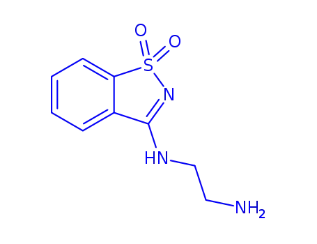 N1-(1,1-DIOXO-1H-1LAMBDA6-BENZO[D]ISOTHIAZOL-3-YL)-ETHANE-1,2-DIAMINE