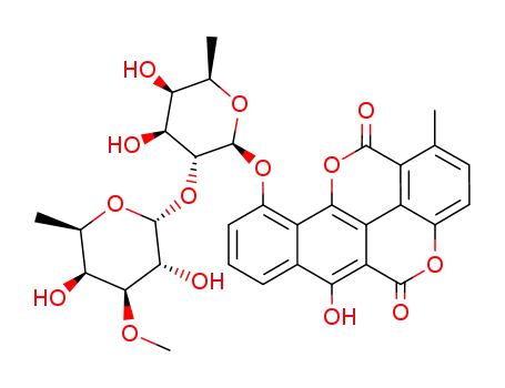 Molecular Structure of 6377-18-0 (CHARTREUSIN)