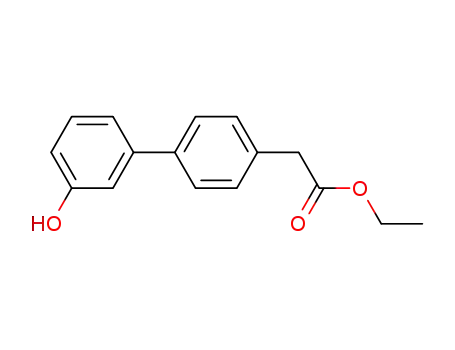 [1,1'-BIPENYL]-4-ACETIC ACID,3'-HYDROXY-, ETHYL ESTER