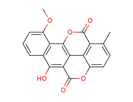 6-hydroxy-10-methoxy-1-methylbenzo[h]chromeno[5,4,3-cde]chromene-5,12-dione
