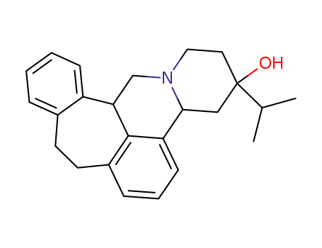 1H-Benzo[6,7]cyclohepta[1,2,3-de]pyrido[2,1-a]isoquinolin-3-ol,2,3,4,4a,8,9,13b,14-octahydro-3-(1-methylethyl)- (9CI)
