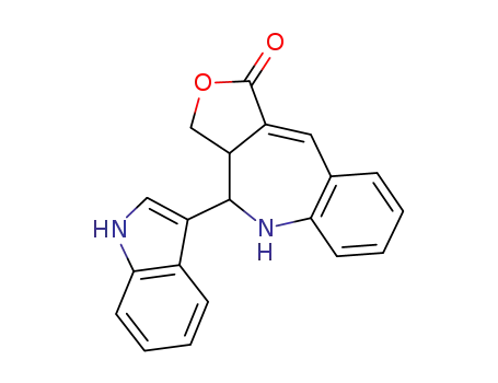 3,3a,4,5-テトラヒドロ-4-(1H-インドール-3-イル)-1H-フロ[3,4-c][1]ベンゾアゼピン-1-オン