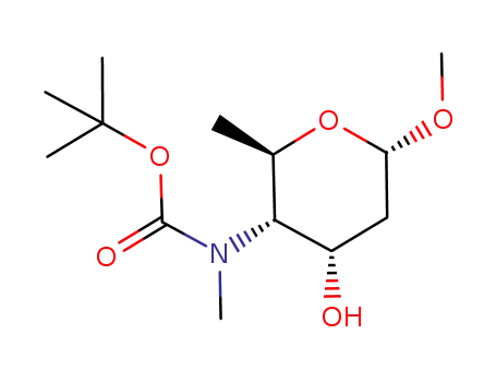 ((2R,3R,4S,6S)-4-hydroxy-6-methoxy-2-methyltetrahydropyran-3-yl)-N-methylcarbamic acid tert-butyl ester