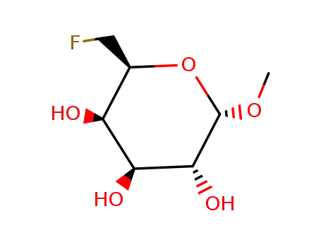 methyl 6-deoxy-6-fluoro-α-D-galactopyranoside