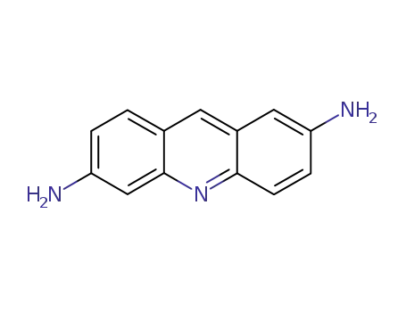 Molecular Structure of 3407-94-1 (2,6-Acridinediamine(9CI))
