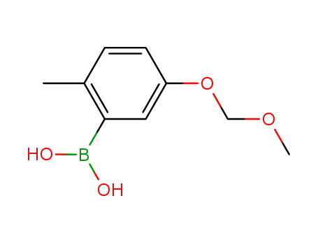 5- (METHOXYMETHOXY) -2- 메틸페닐 보론 산