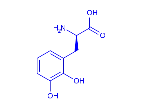 Molecular Structure of 339186-39-9 (2,3-Dihydroxy-D-Phenylalanine)