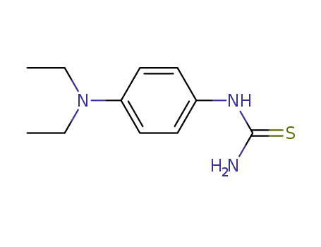 Molecular Structure of 3394-70-5 ((4-DIETHYLAMINO-PHENYL)-THIOUREA)