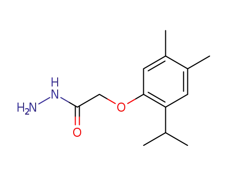 (2-isopropyl-4,5-dimethyl-phenoxy)-acetic acid hydrazide