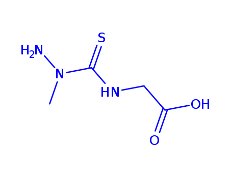 Glycine, N-[(1-methylhydrazino)thioxomethyl]- (9CI)