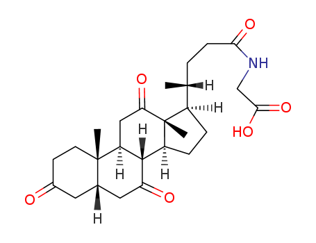 5β-cholanic acid-3, 7, 12-trione n-(carboxymethyl)-amide