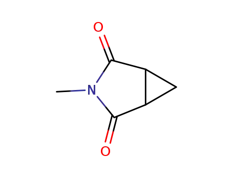 Molecular Structure of 34198-65-7 (3-methyl-3-aza-bicyclo[3.1.0]hexane-2,4-dione)