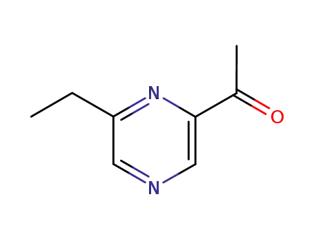 Molecular Structure of 34413-34-8 (Ethanone, 1-(6-ethylpyrazinyl)-)