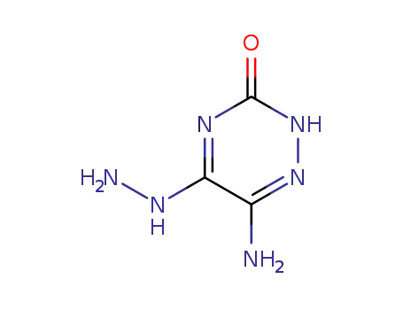 6-amino-5-hydrazino<1,2,4>triazin-3(2H)-one