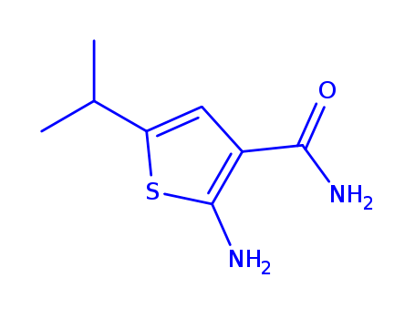 2-AMINO-5-ISOPROPYLTHIOPHENE-3-CARBOXAMIDE