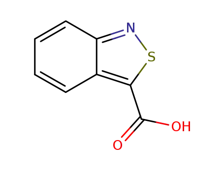 Molecular Structure of 34250-66-3 (2,1-Benzisothiazole-3-carboxylic acid)