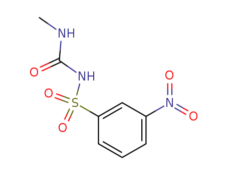 Molecular Structure of 34261-82-0 (N-(methylcarbamoyl)-3-nitrobenzenesulfonamide)