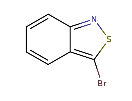 Molecular Structure of 34250-63-0 (3-Bromobenzo[c]isothiazole)