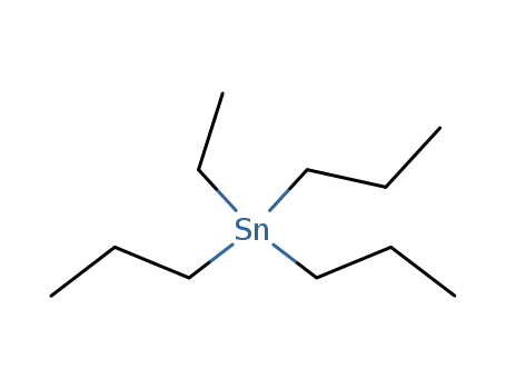 Molecular Structure of 3440-79-7 (ETHYLTRIPROPYLTIN)