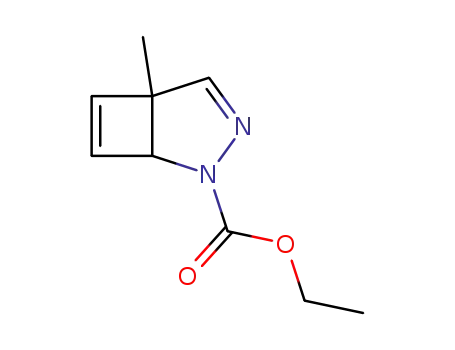 2-Carbethoxy-5-methyl-2,3-diazabicyclo<3.2.0>hepta-3,6-dien