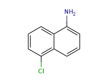 Molecular Structure of 2750-80-3 (5-CHLORO NAPHTHYL-1-AMINE)