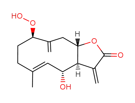1β-hydroperoxy-1-desoxo-chrysanolide