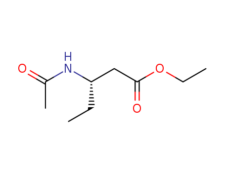 Pentanoic acid,3-(acetylamino)-, ethyl ester, (3S)-