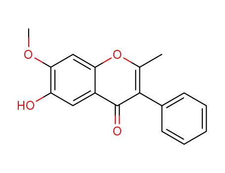 6-hydroxy-7-methoxy-2-methyl-3-phenyl-chromen-4-one