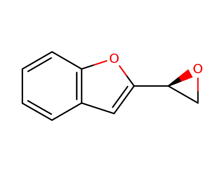 Molecular Structure of 343614-08-4 (Benzofuran,  2-(2S)-oxiranyl-  (9CI))