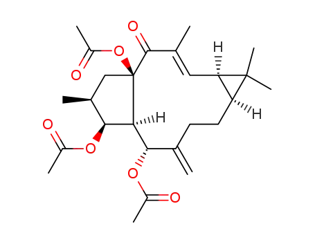 3,5,15-tri-O-acetyllathyrol