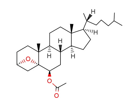 3α,5α-Oxycholestan-6β-ol-acetat