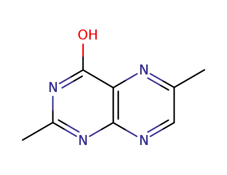 Molecular Structure of 34244-77-4 (4(3H)-Pteridinone,2,6-dimethyl-(8CI))
