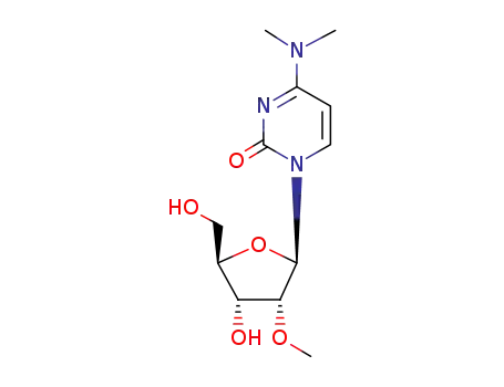 Molecular Structure of 34218-81-0 (N(4), N(4), O(2')-trimethylcytidine)